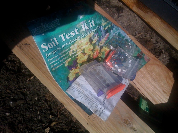 old soil test kit